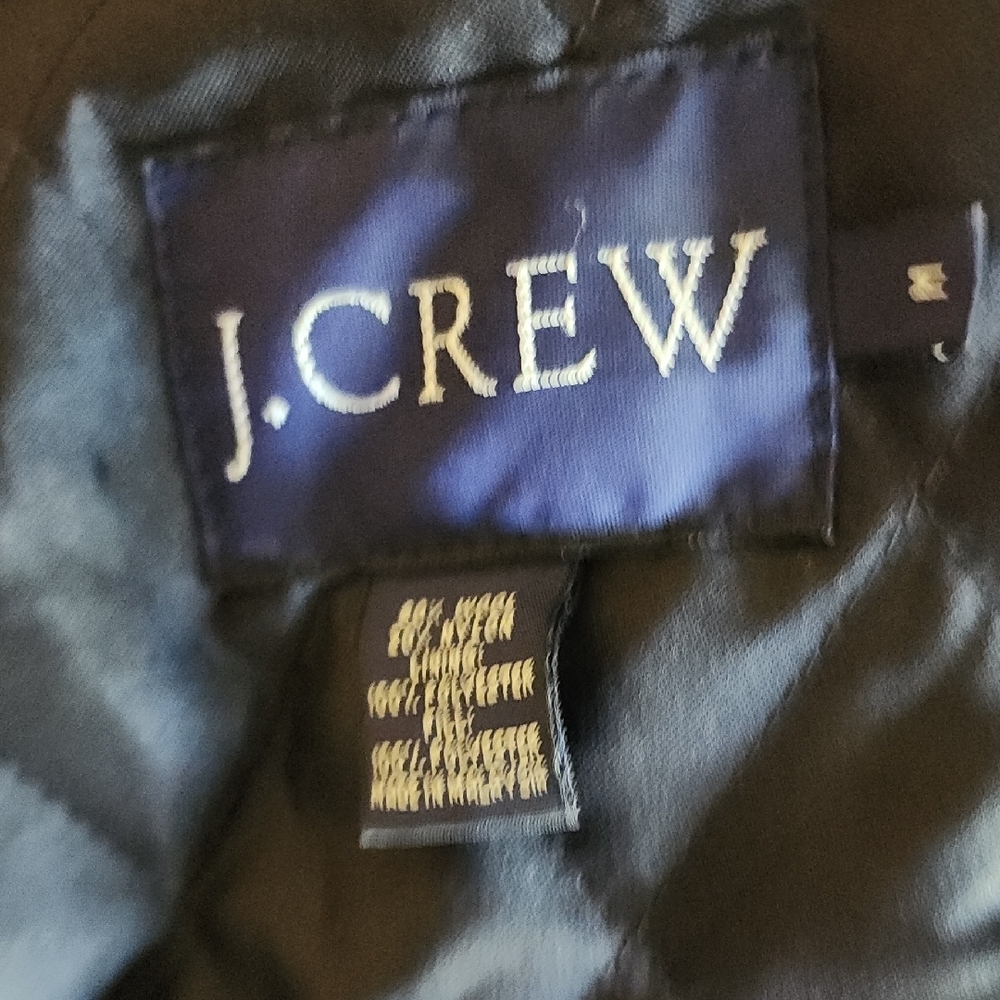 J.Crew Men’s Black Wool Trench Coat | Quilted Lined Hooded Jacket | Winter Essen - Picture 7 of 12
